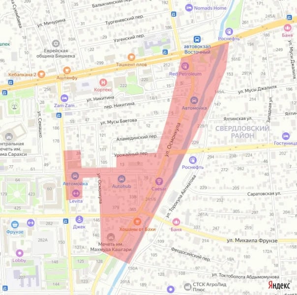 В части Бишкека 20 октября с 10:00 до 17:00 приостановят подачу питьевой воды