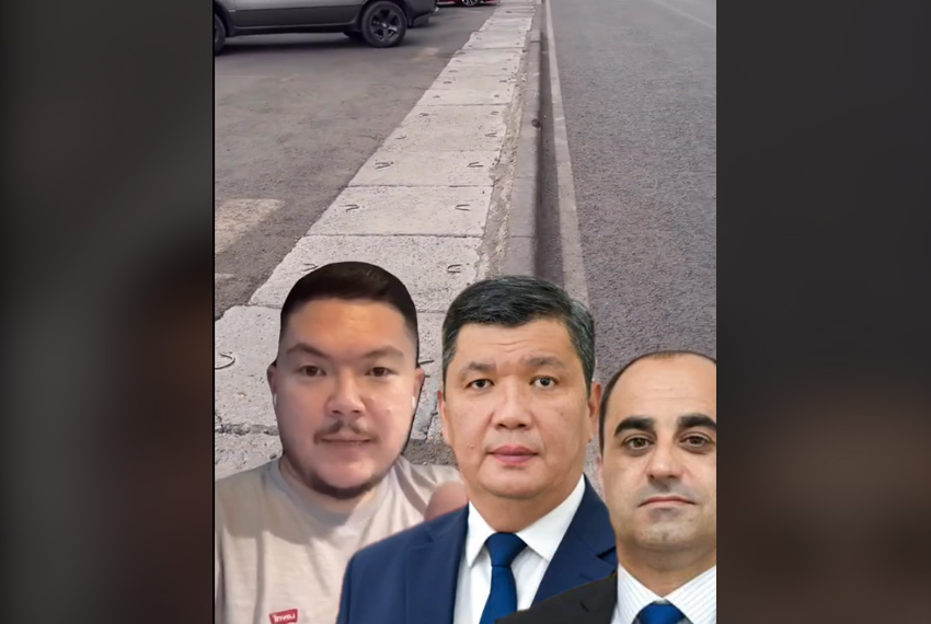 Юнусалиев көчөсүндөгү унаа токтотуу жайларына кирүү жолдору тосулган — тургундун нааразычылыгы