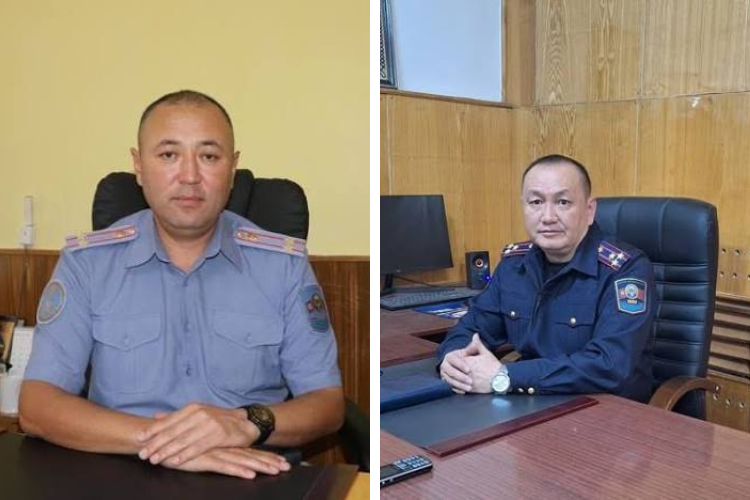 Начальников двух РОВД юга Кыргызстана освободили от должностей