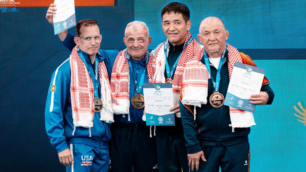 Кыргыз спортчусу Манасбек Мураталиев Иорданияда өткөргөн дүйнөлүк мелдештерде бронза медаль утуп алды