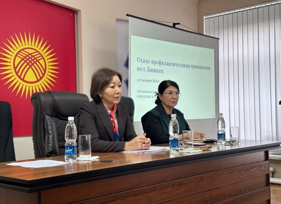 Бишкекте жугуштуу оорулар боюнча комиссия жыйын өткөрдү: эмдөө жана кургак учук талкууланды