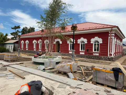 В Караколе продолжается реконструкция исторического музея стоимостью 159 млн сомов