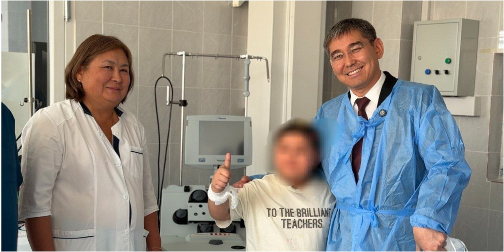 Кыргызстанда балдар үчүн сөөктүк кандын трансплантациясына толук инфраструктура түзүлүүдө