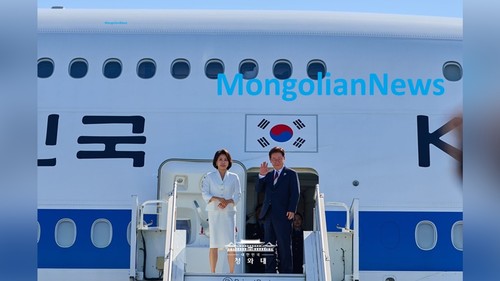 Түштүк Корея президенти Ли Чжэ Мён Үнүгү болуу учурунда Монголияда мамлекеттик урмат-сый менен тосуп алынды