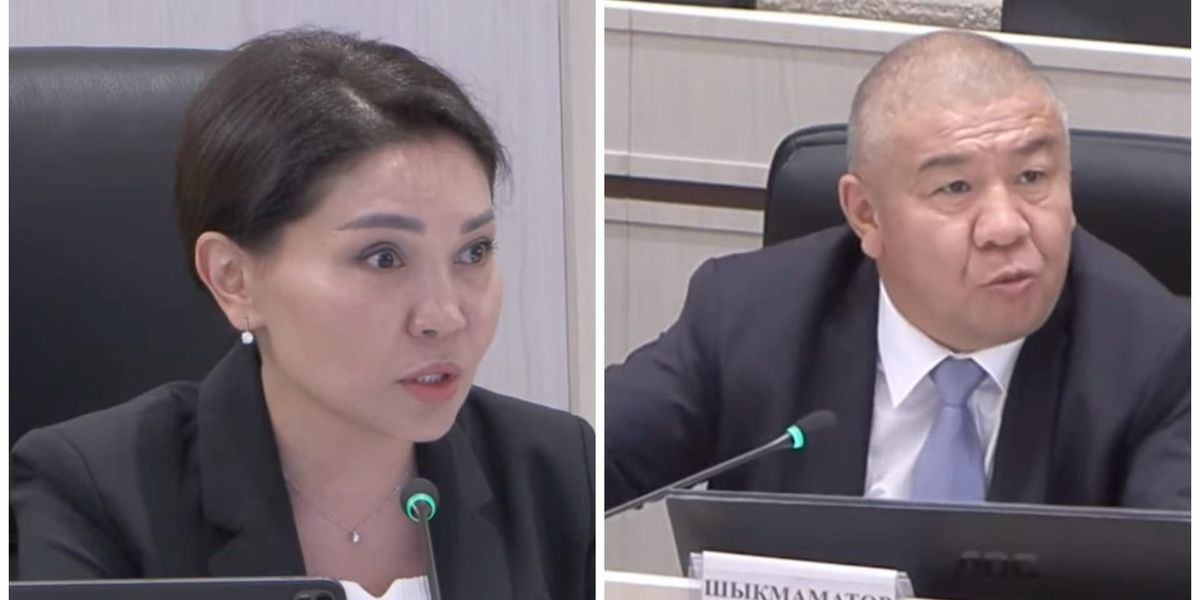 Спор в парламенте: Сурабалдиева и Шыкмаматов обсуждали вопрос фиктивных счетов-фактур