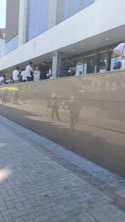Бишкекте электричествонун өчүүсүнө байланыштуу ЦУМ эвакуацияланды