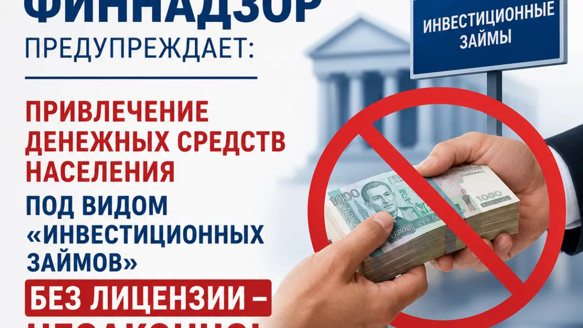 Финнадзор лицензиясыз «инвестициялык карыздар» аркылуу каражат чогултууну мыйзамсыз деп билдирди