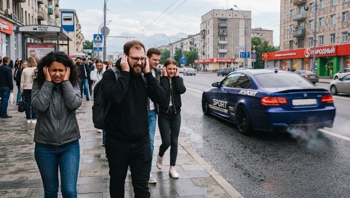 В ЖК предлагают штрафовать за слишком громкую езду и измененные глушители