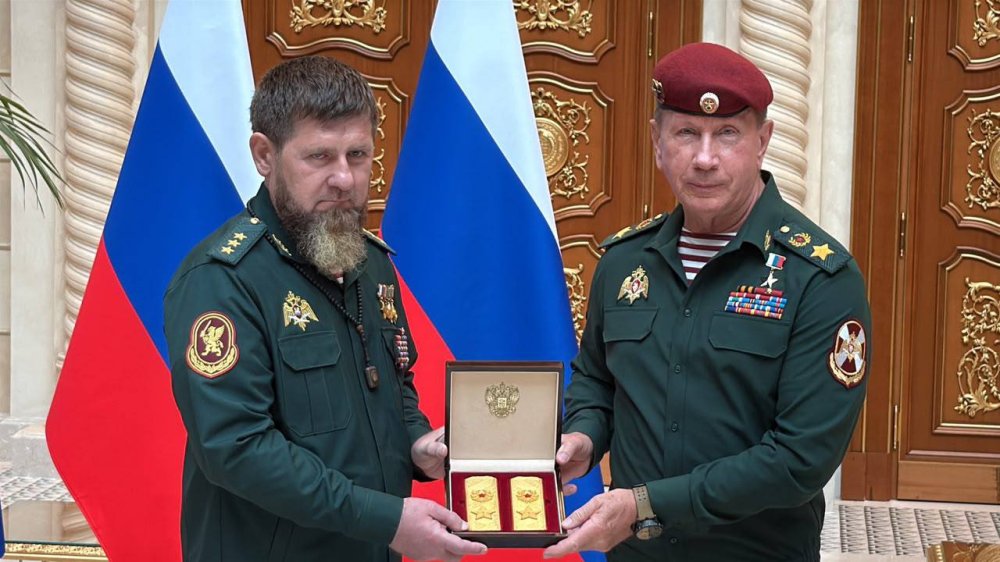 Владимир Путин присвоил Рамзану Кадырову звание генерала армии