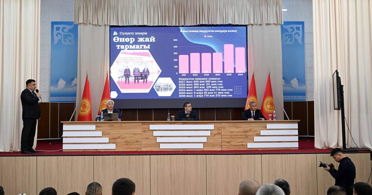 За пять лет в Лейлекском районе Баткенской области возвели 356 объектов