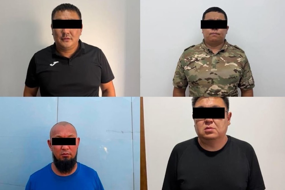 ГКНБ «Ак-Тилек» өткөрмө бекетиндеги коррупциялык схема боюнча төрт адамды кармады