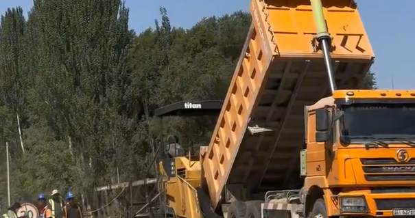 Реконструкция дороги Суусамыр — Талас — Тараз: ход работ на участке 104,6–197,6 км