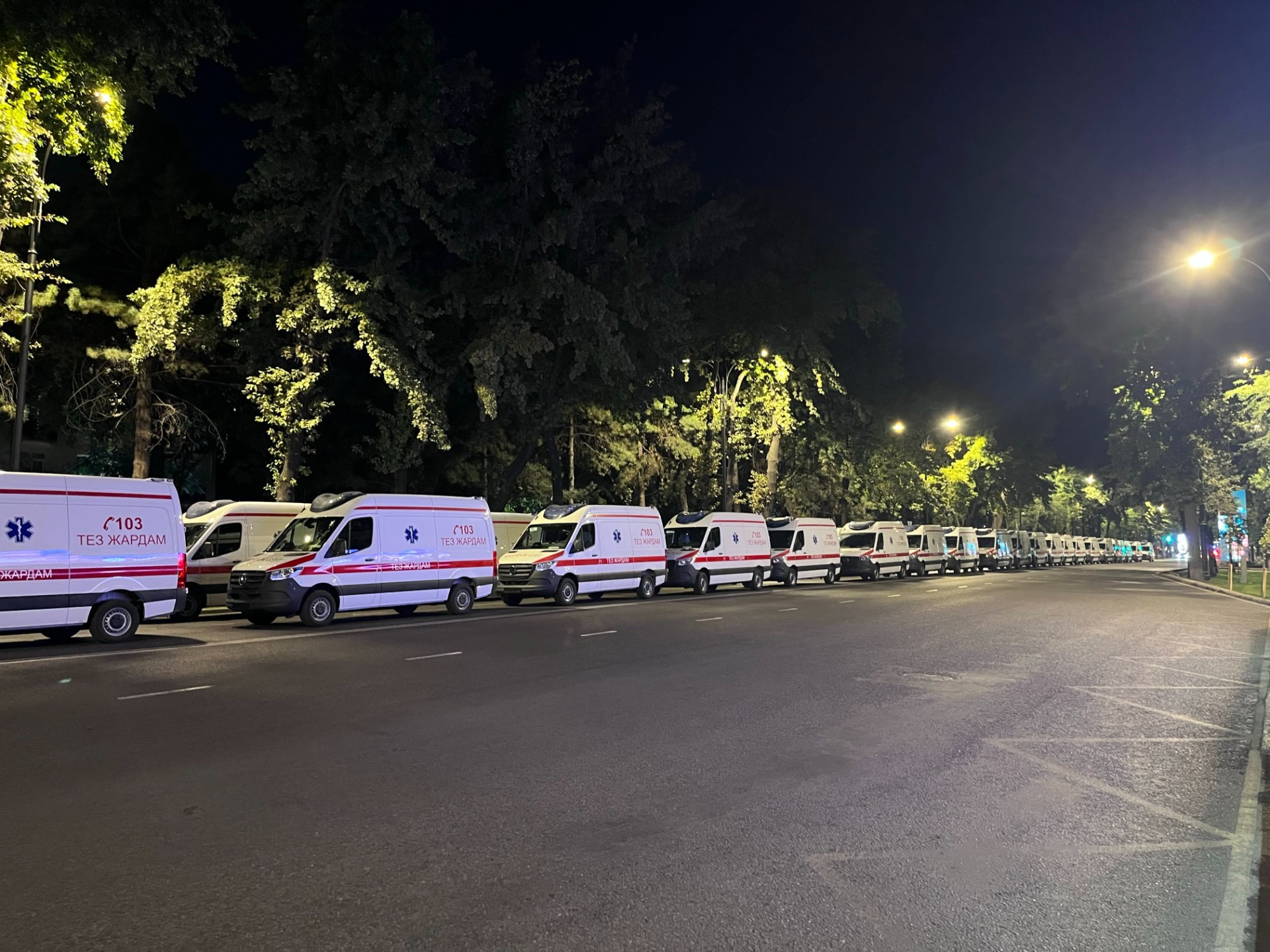 Автопарк скорой помощи Бишкека обновится: город получит 60 новых машин