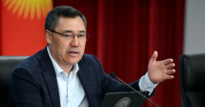 Садыр Жапаров: Кыргызстандын жерин сатууга болбойт, ал элдин пайдалануусуна берилет