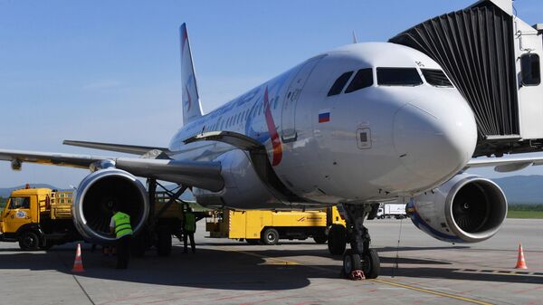 Караколдогу эл аралык аэропортто биринчи жолу Airbus A320 учагы конду