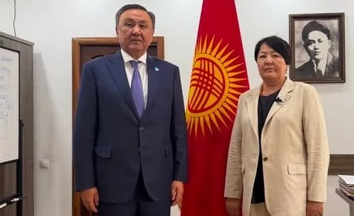 Кыргызстандын билим берүү министри ОТГ менен билим тармагында кызматташтыкты кеңейтүүнү талкуулады