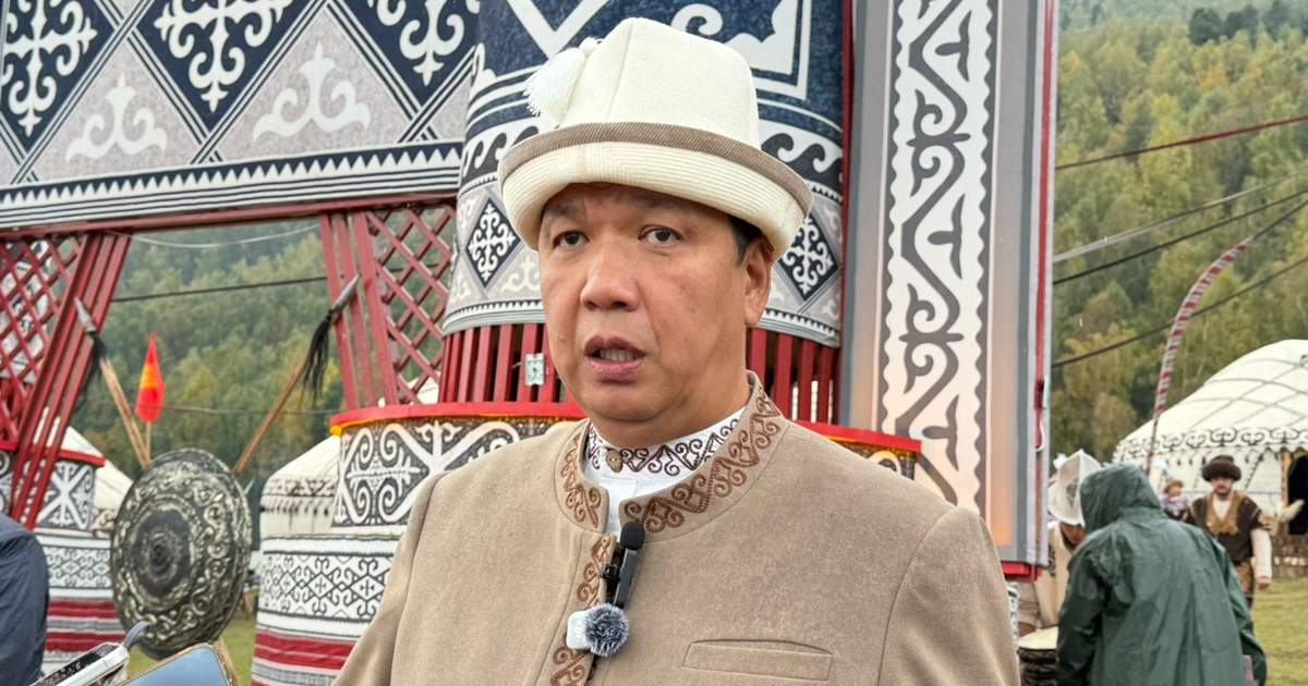 В этногородке Кырчын в Бишкеке установили 20 юрт, посвященных эпосу «Манас»