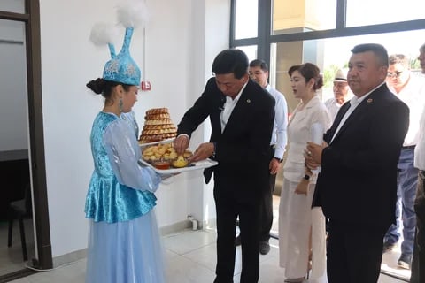 В Джалал-Абадской области открылось новое административное здание Ала-Букинского районного суда