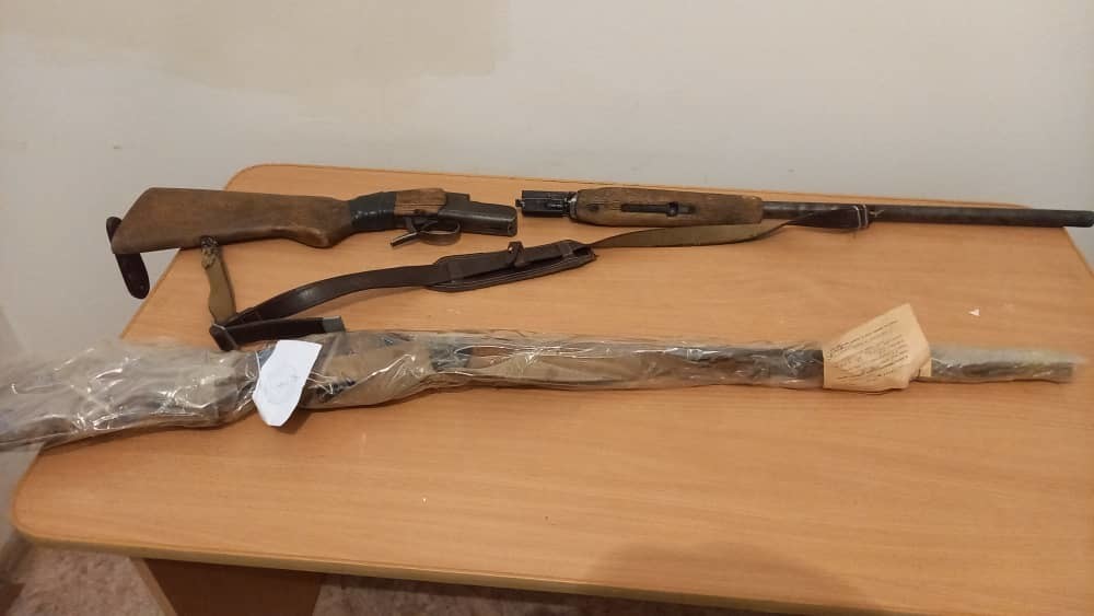 В Ала-Буке оштрафовали пятерых охотников за нарушения правил хранения оружия