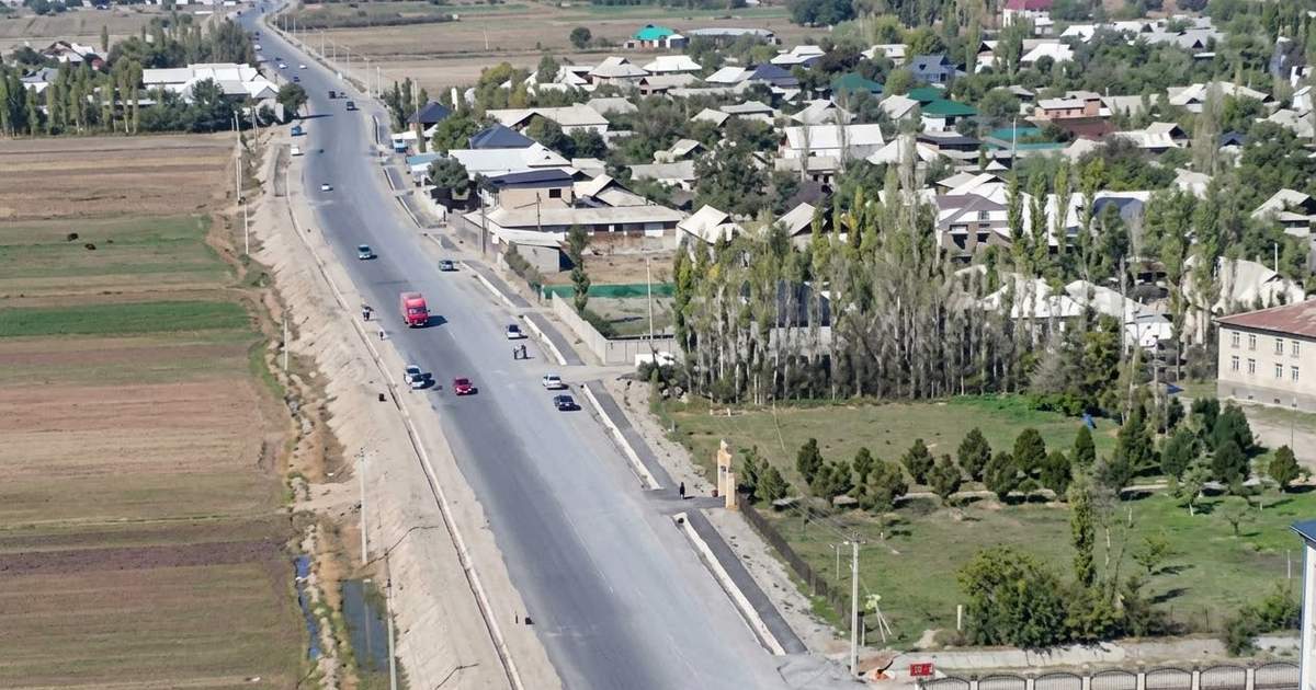 Продолжается асфальтирование автодороги Комсомол — Барпы — Турк-Абад