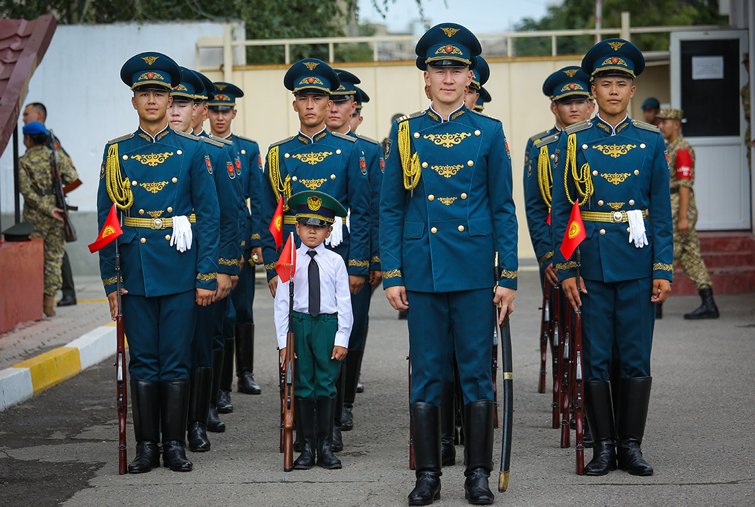 Кыргызстандын Улуттук гвардиясы түзүлгөндүгүнүн 34 жылдыгын белгиледи