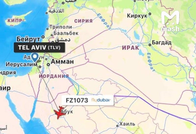 Самолет Flydubai пропал с радаров после сигнала о возможном захвате