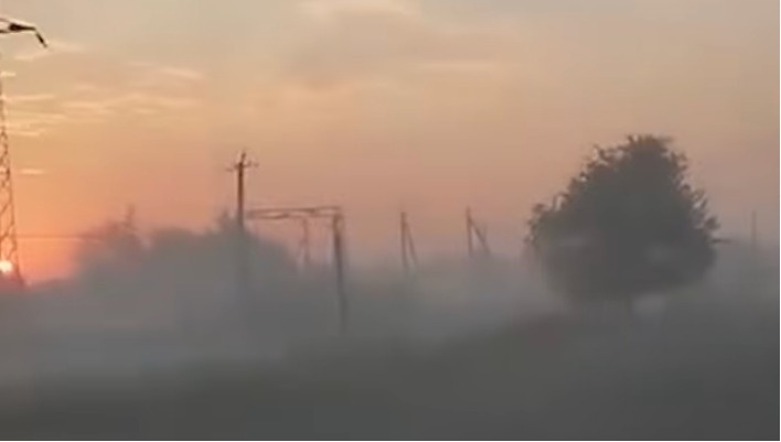 Жители Беловодского жалуются на дым от горящей свалки