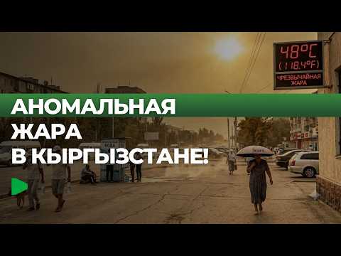 Борбор Азиянын бүтүндөй аймагын апапаттуу ысык толкуну каптады