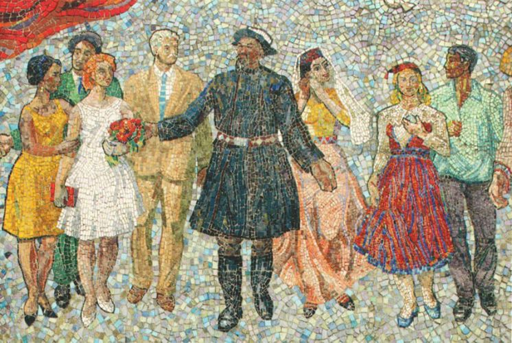 Маданий министр «Встреча гостей» мозайкасынын тагдыры боюнча жооп бере алган жок
