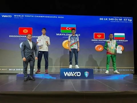 Кыргызстанская сборная по кикбоксингу завоевала четыре медали на Чемпионате мира в Италии