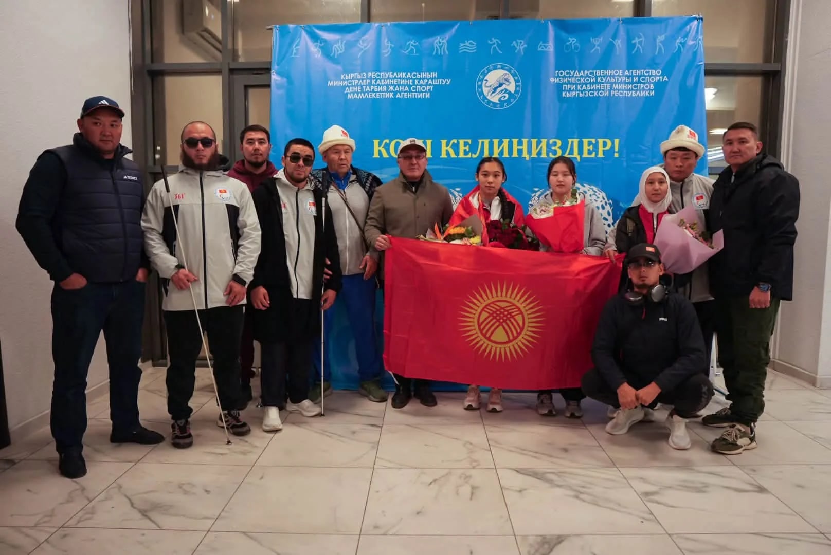 Сборная Кыргызстана по дзюдо вернулась после Азиатских пара игр в Японии